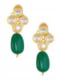 Stylish Collection of Green Colour Earrings at Best Price